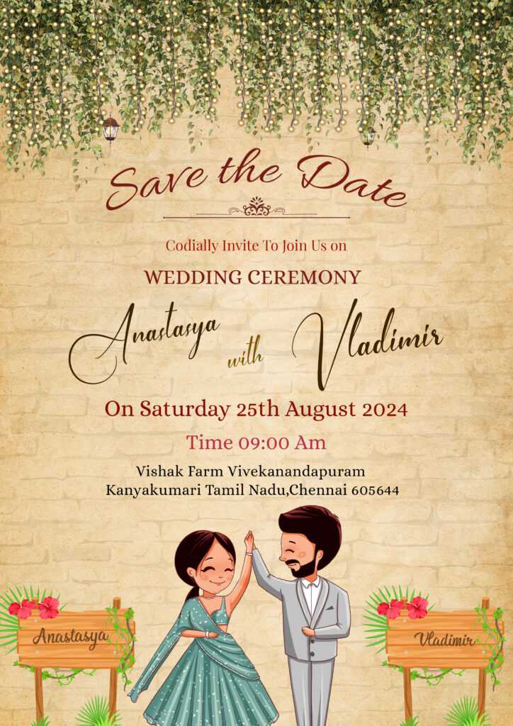 free online wedding invitation