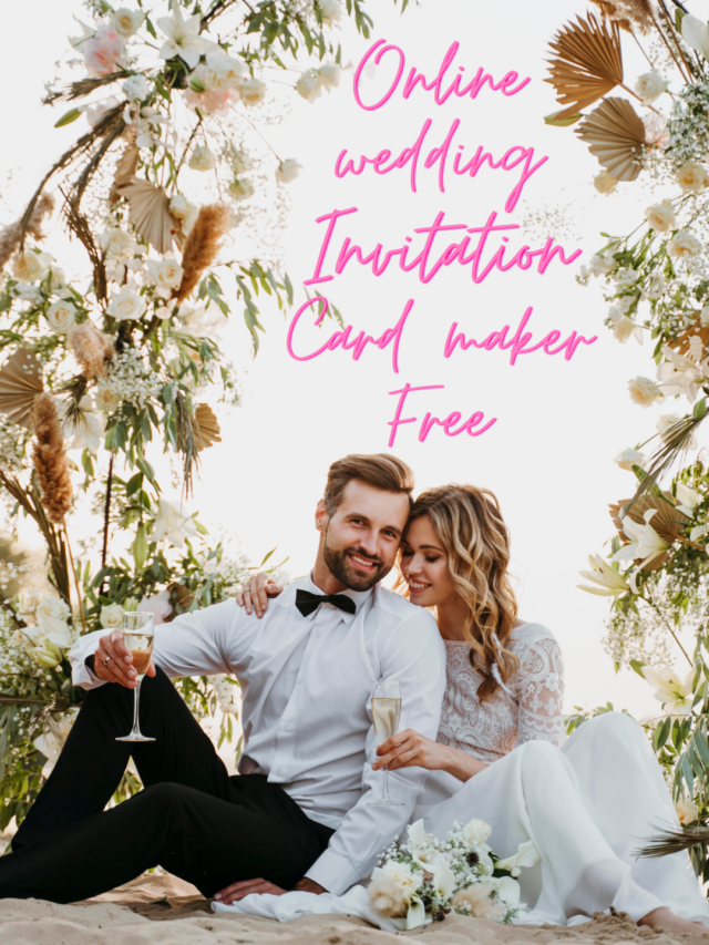 online wedding invitation card maker free