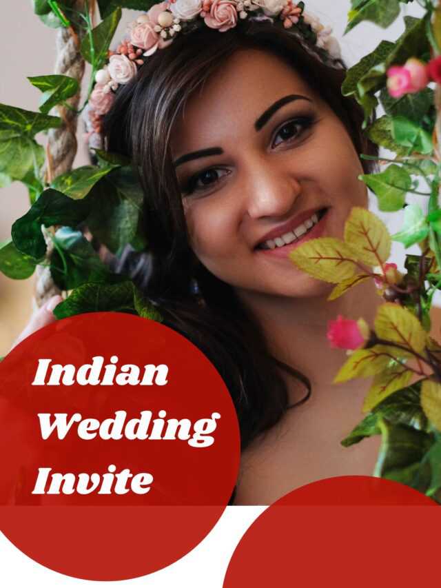 Indian Wedding Invite