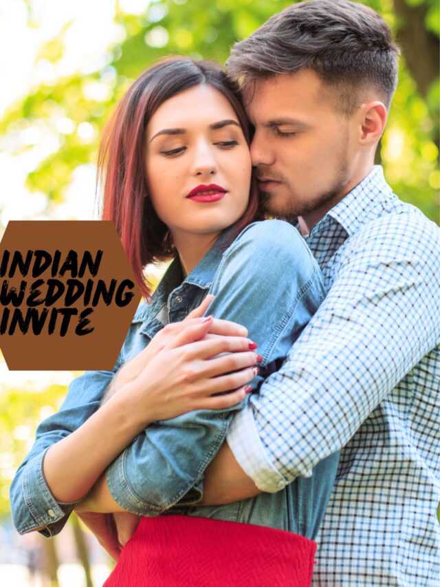 indian wedding invite