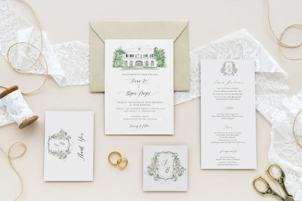 Custom Wedding Invitation Suites