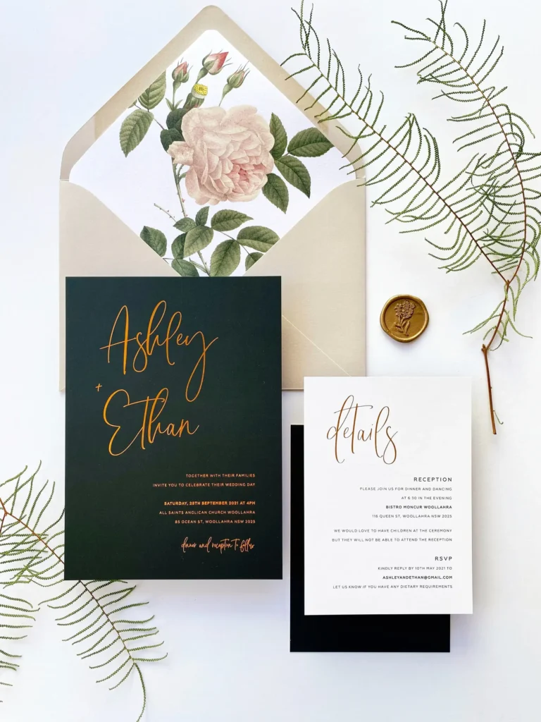 DIY Wedding Invitations with Cricut