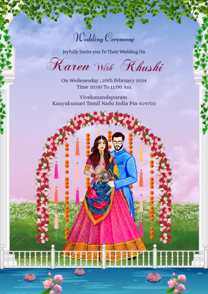 Online Wedding Card Maker India