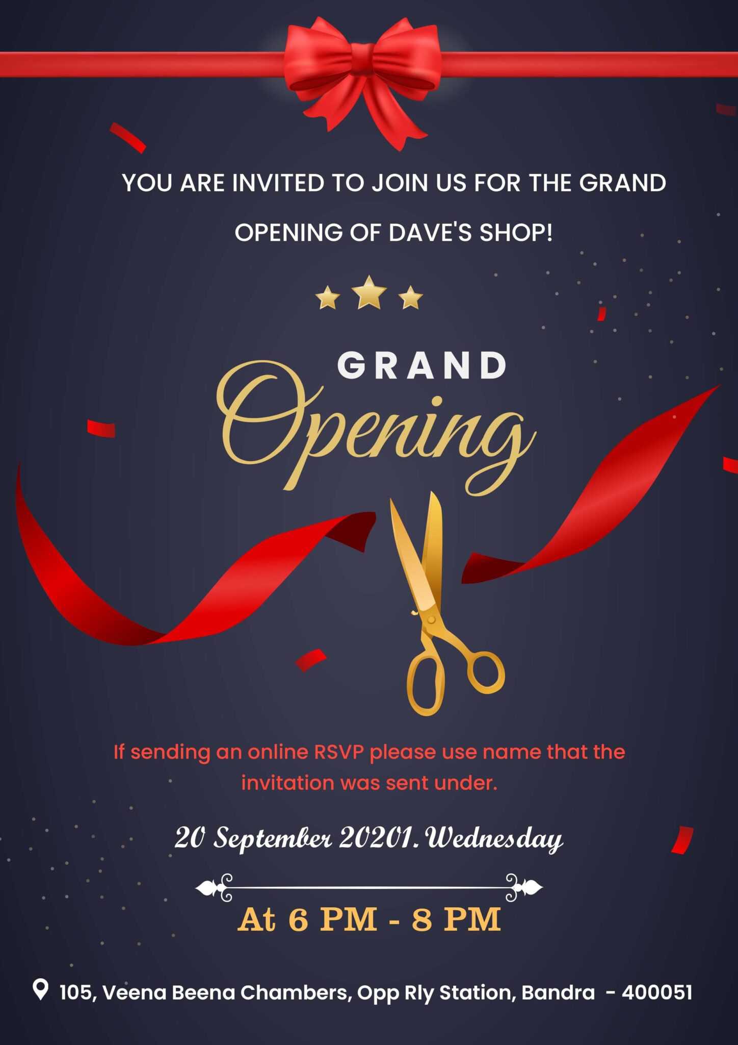 Invitation Card Opening Ceremony: A Guide to Creating Memorable ...