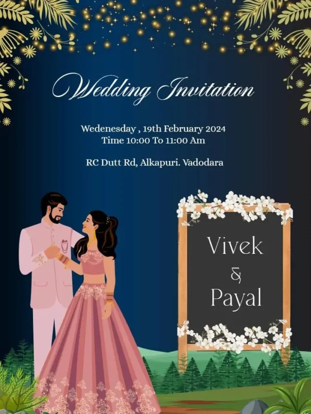 Wedding Invitation Card Template Free Download