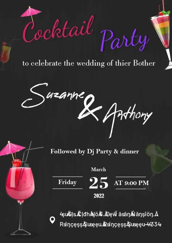 Party Invitation Card Maker