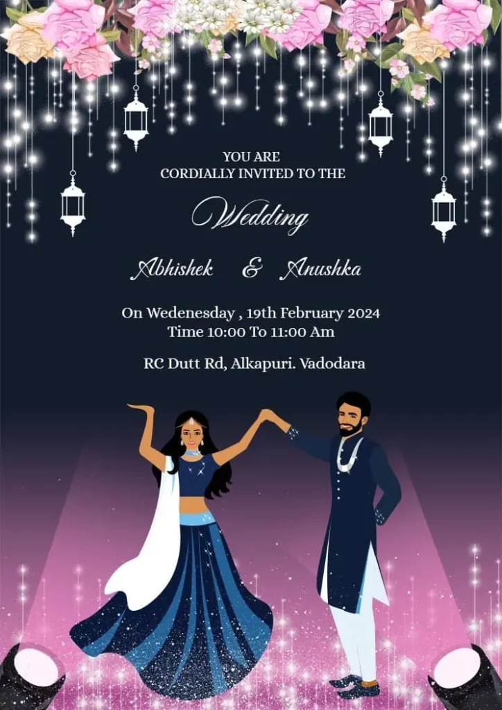 Create Indian Wedding Invitation Card Online