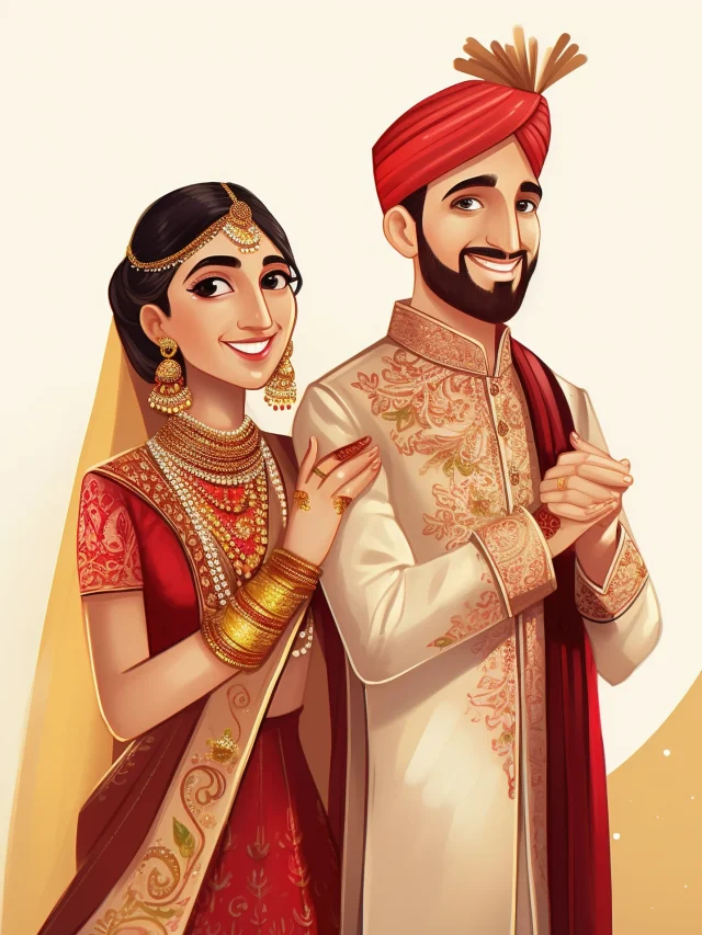 Caricature of Wedding