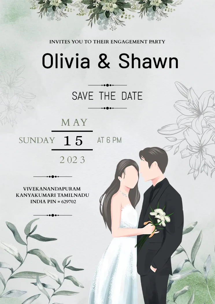 wedding invitation templates free download