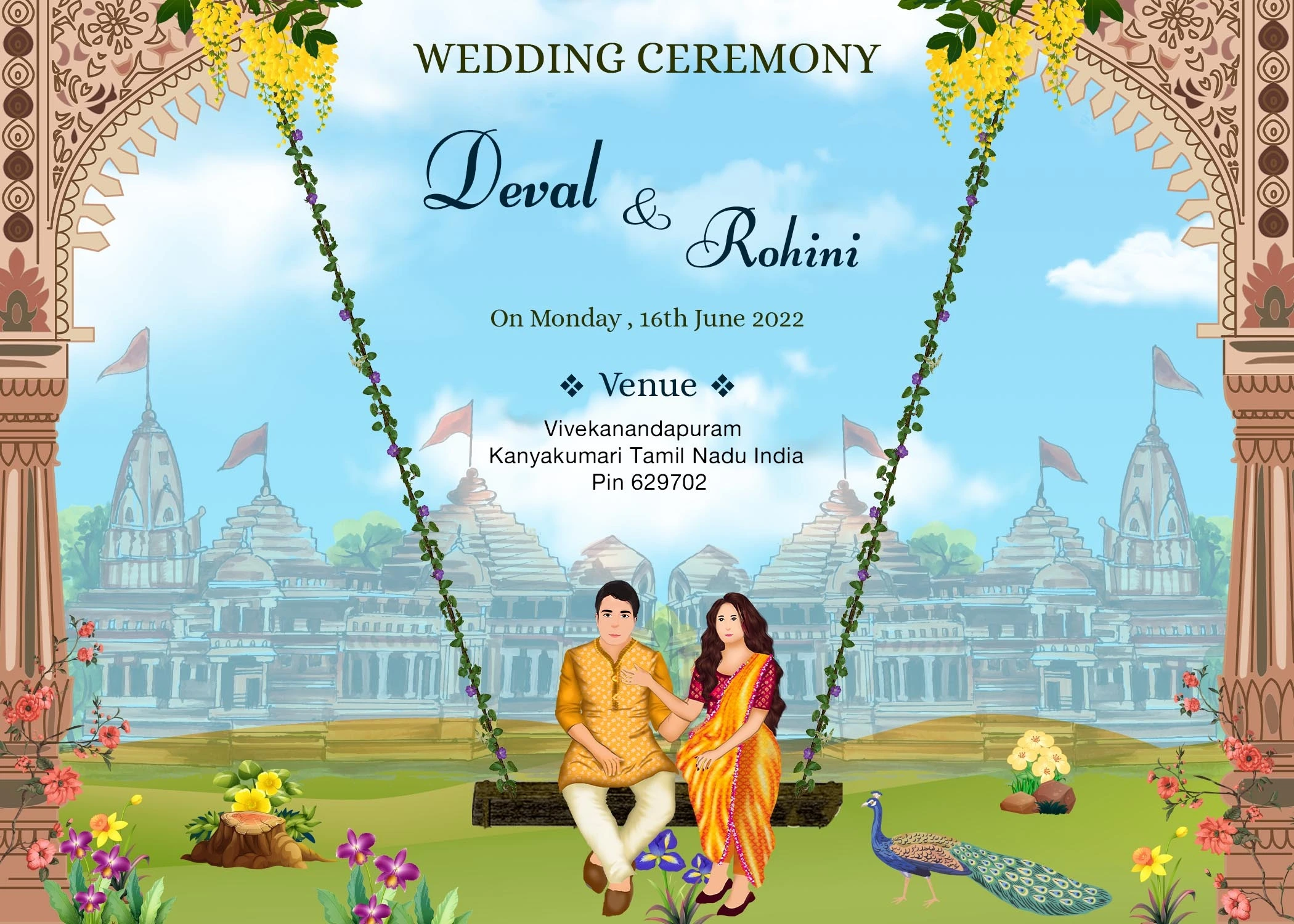 Online Wedding Cards India