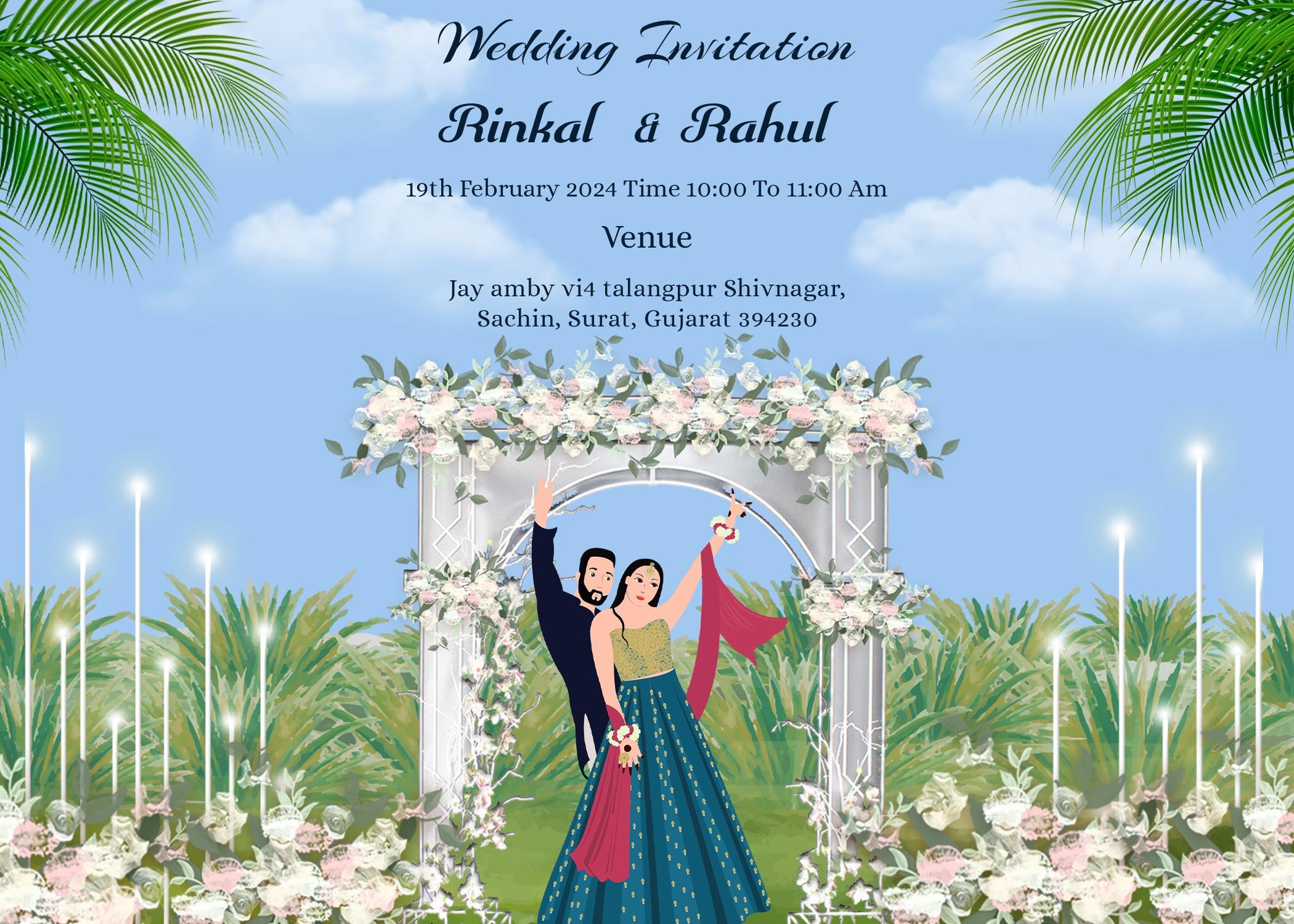 Marriage Wedding Card Matter In Hindi for Daughter: Exclusive Guide