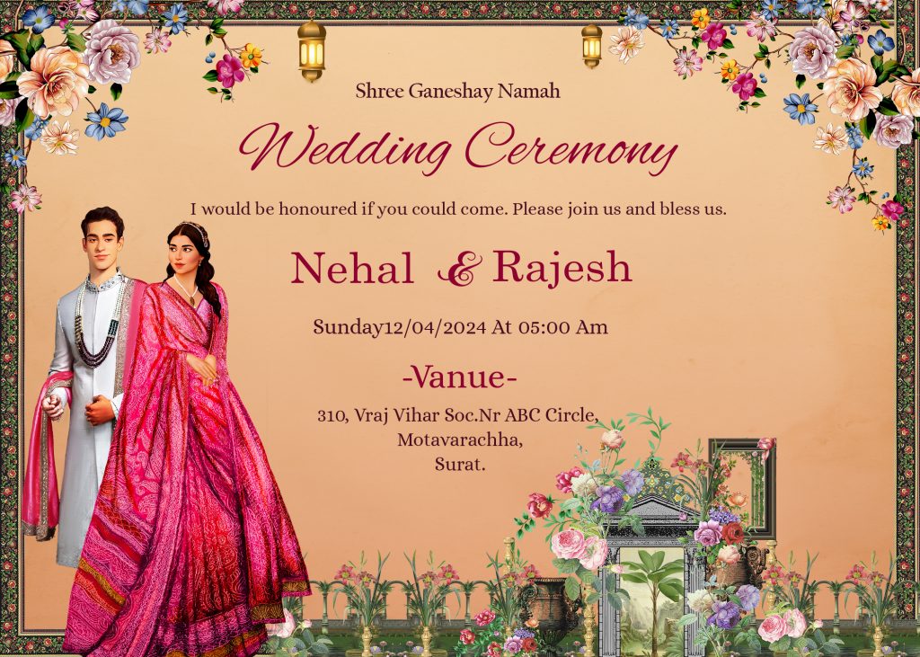 Wedding Cards Design Indian: Unveiling the Beauty of Elegance - Crafty ...