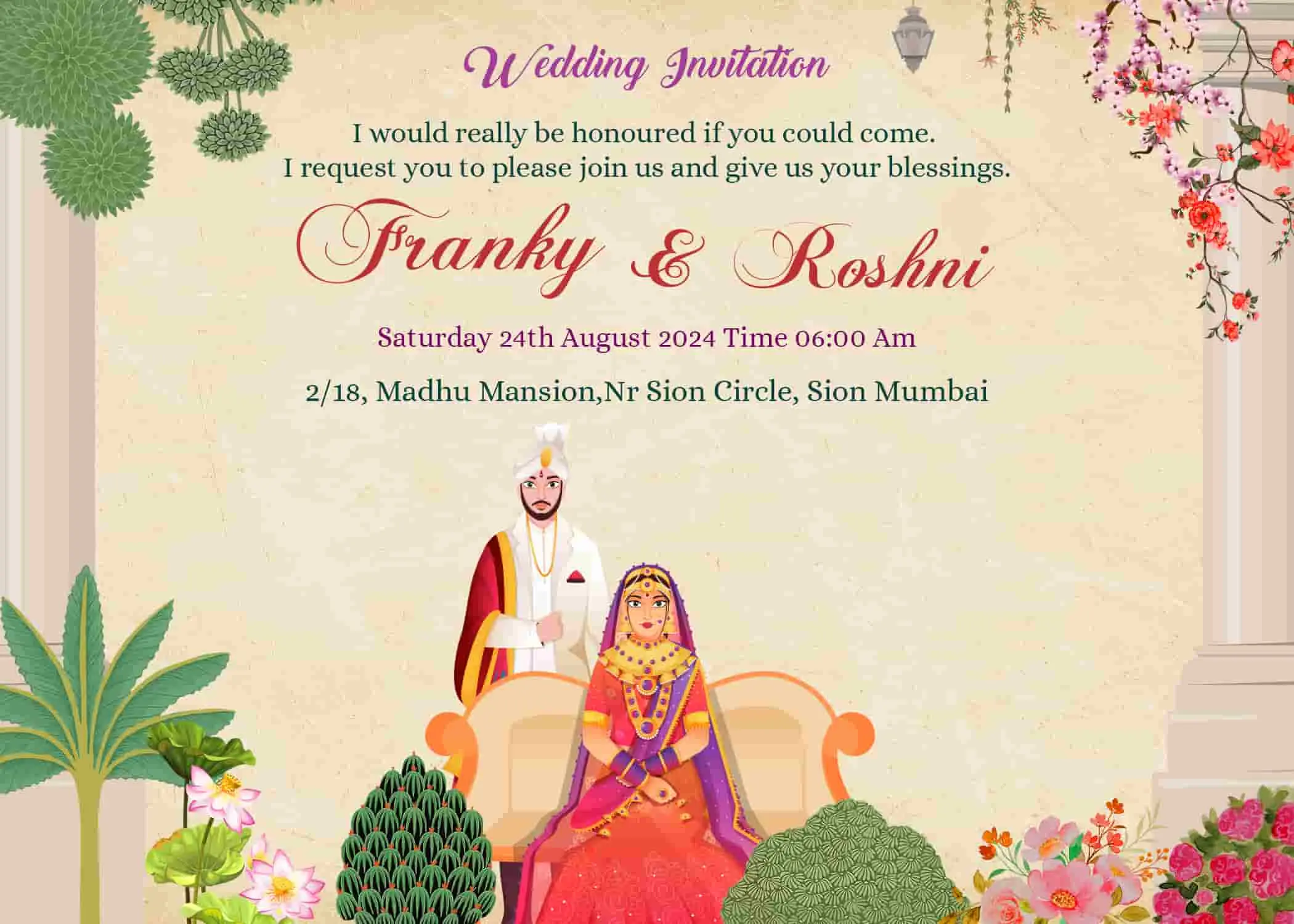 E-Invitations For Wedding