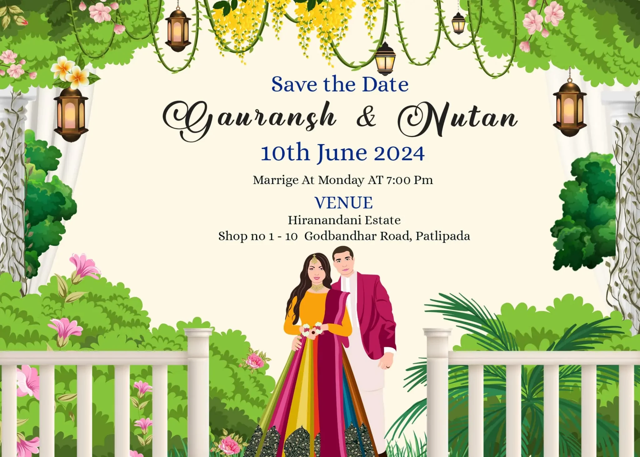 Indian Wedding Invitation