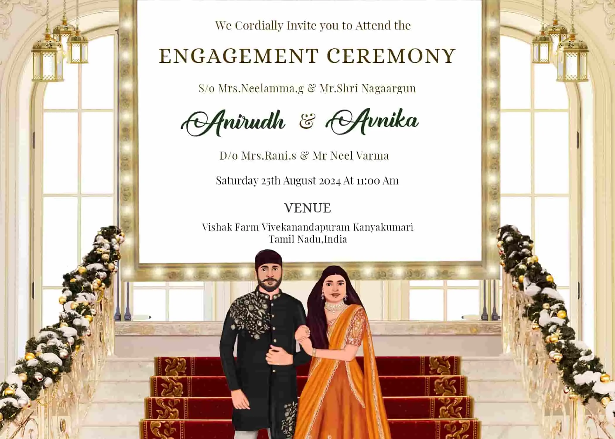Engagement Invitation Templates