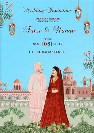 Indian Wedding Invitation Cards