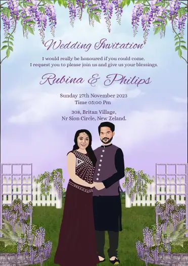 Indian Wedding Invitation Cards