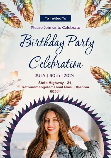 Birthday Invitation Message