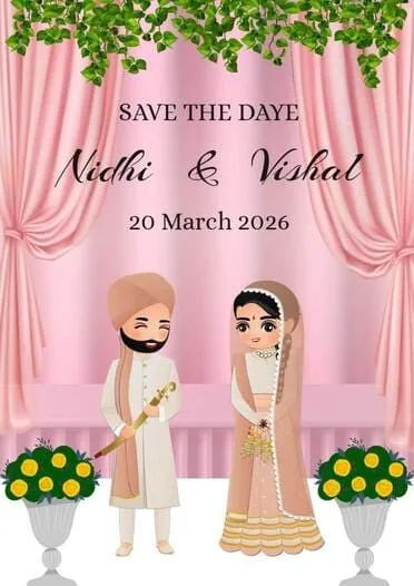 wedding card design for hindu