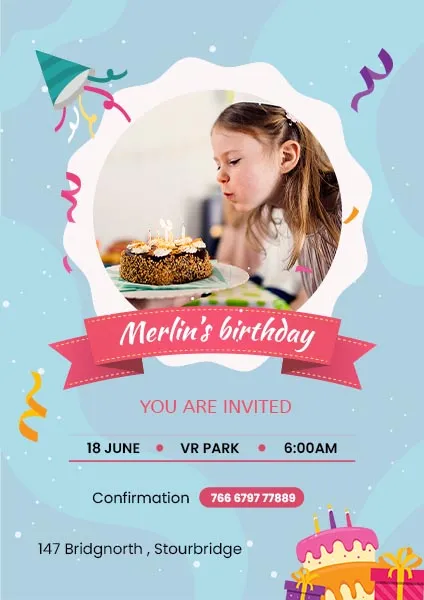 Invitation Message for Birthday