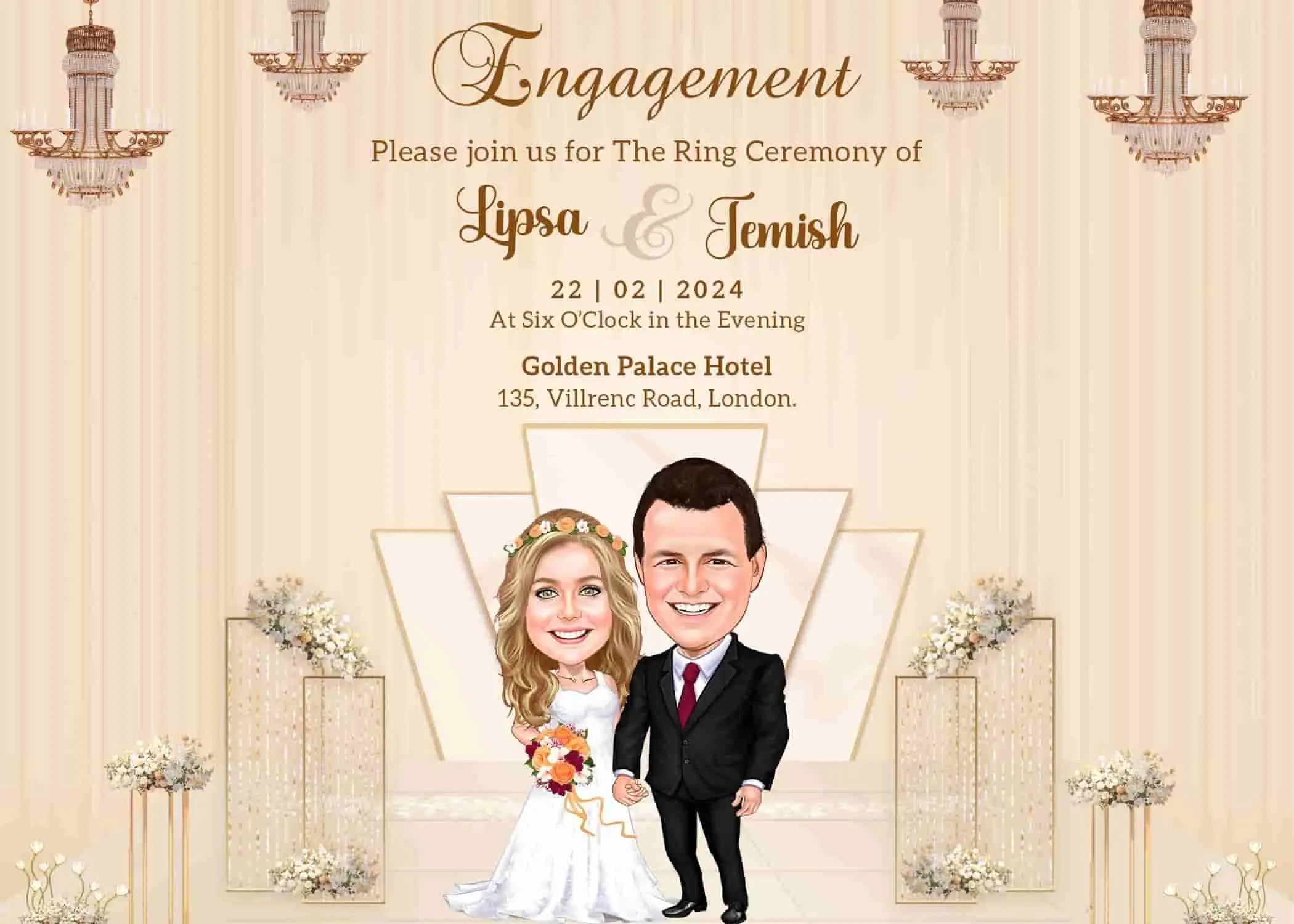 Engagement Invitation Templates Free