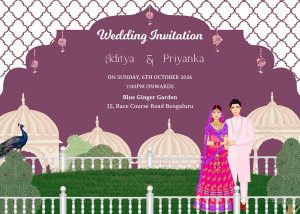 digital Indian wedding invitations