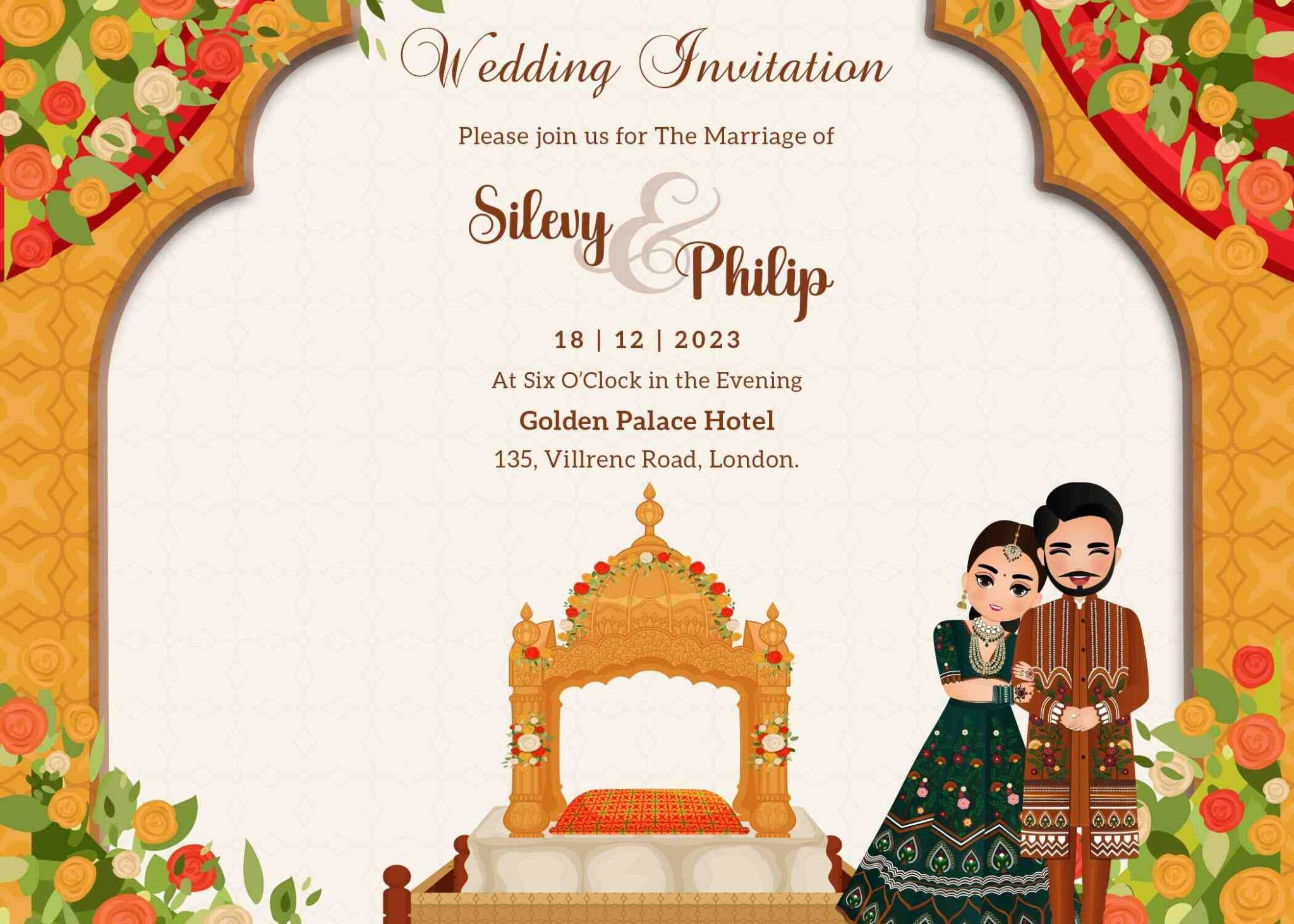 online wedding card design maker