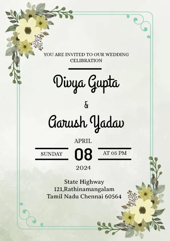 wedding invitation background