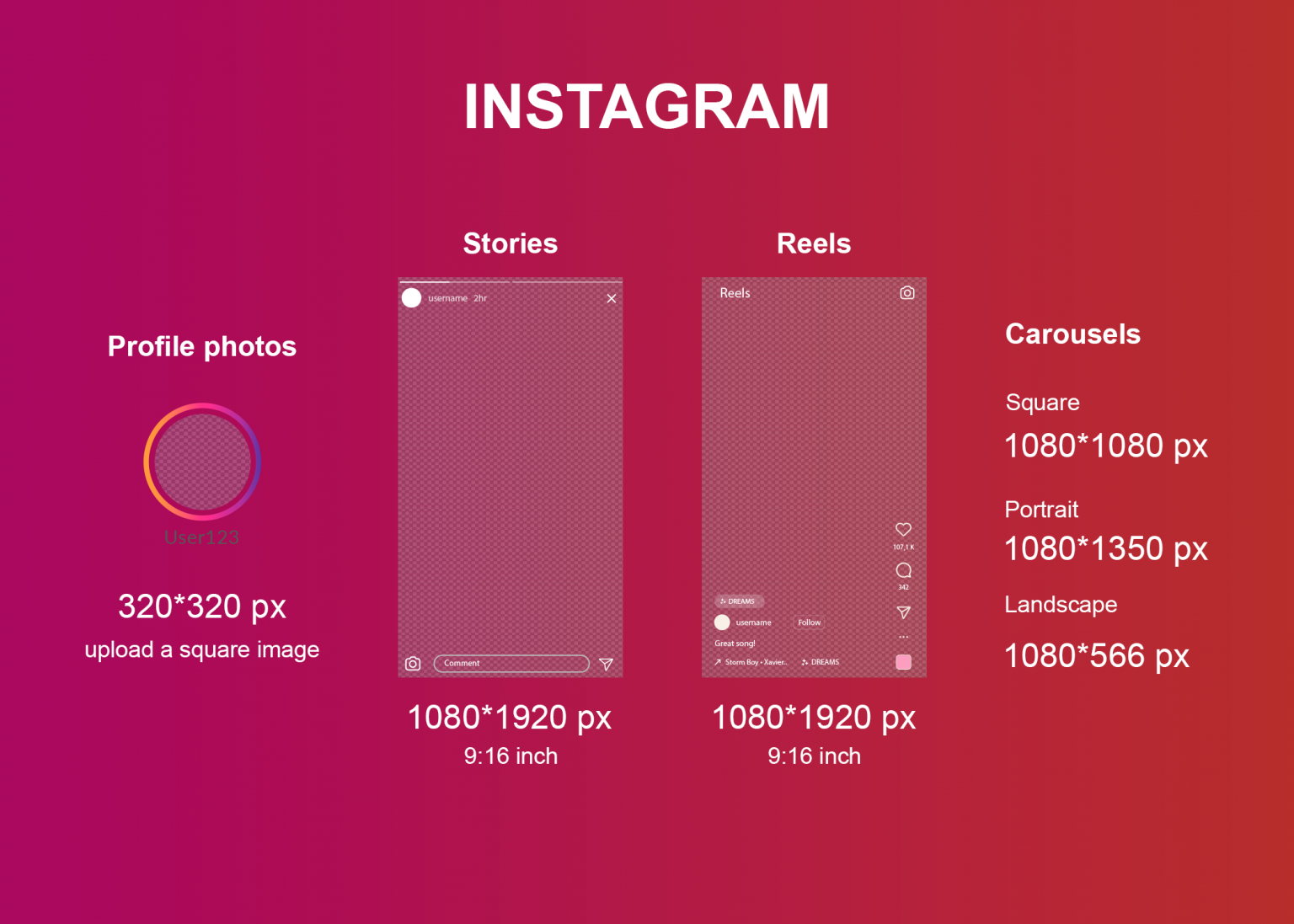 Dimensions for Instagram Post: Size of Instagram Post - Crafty Art ...