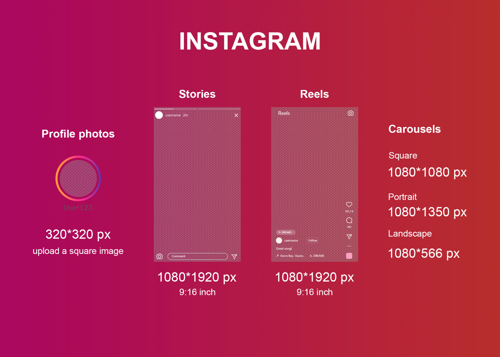 Dimensions for Instagram Post: Size of Instagram Post - Crafty Art ...