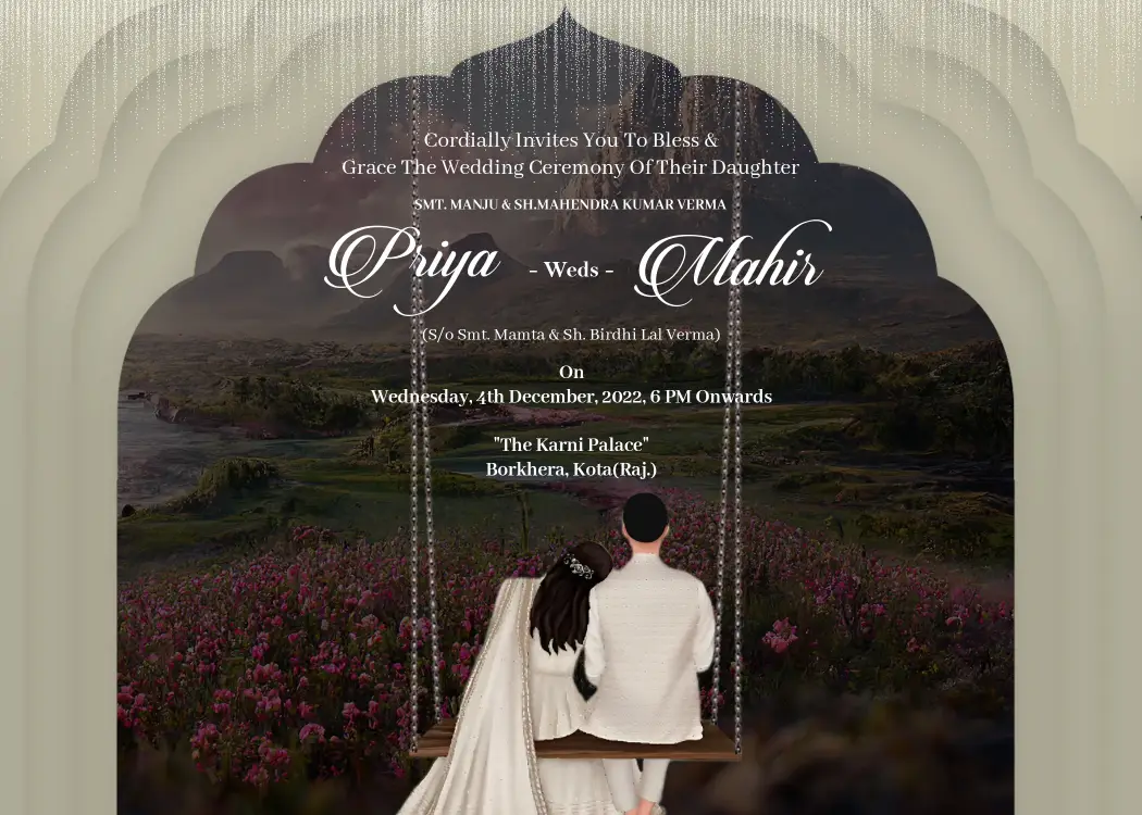 Indian Wedding Invitation Templates: Adding a Touch of Elegance to Your Special Day
