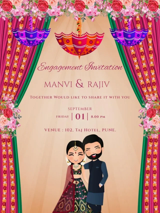 Engagement Invitation Card