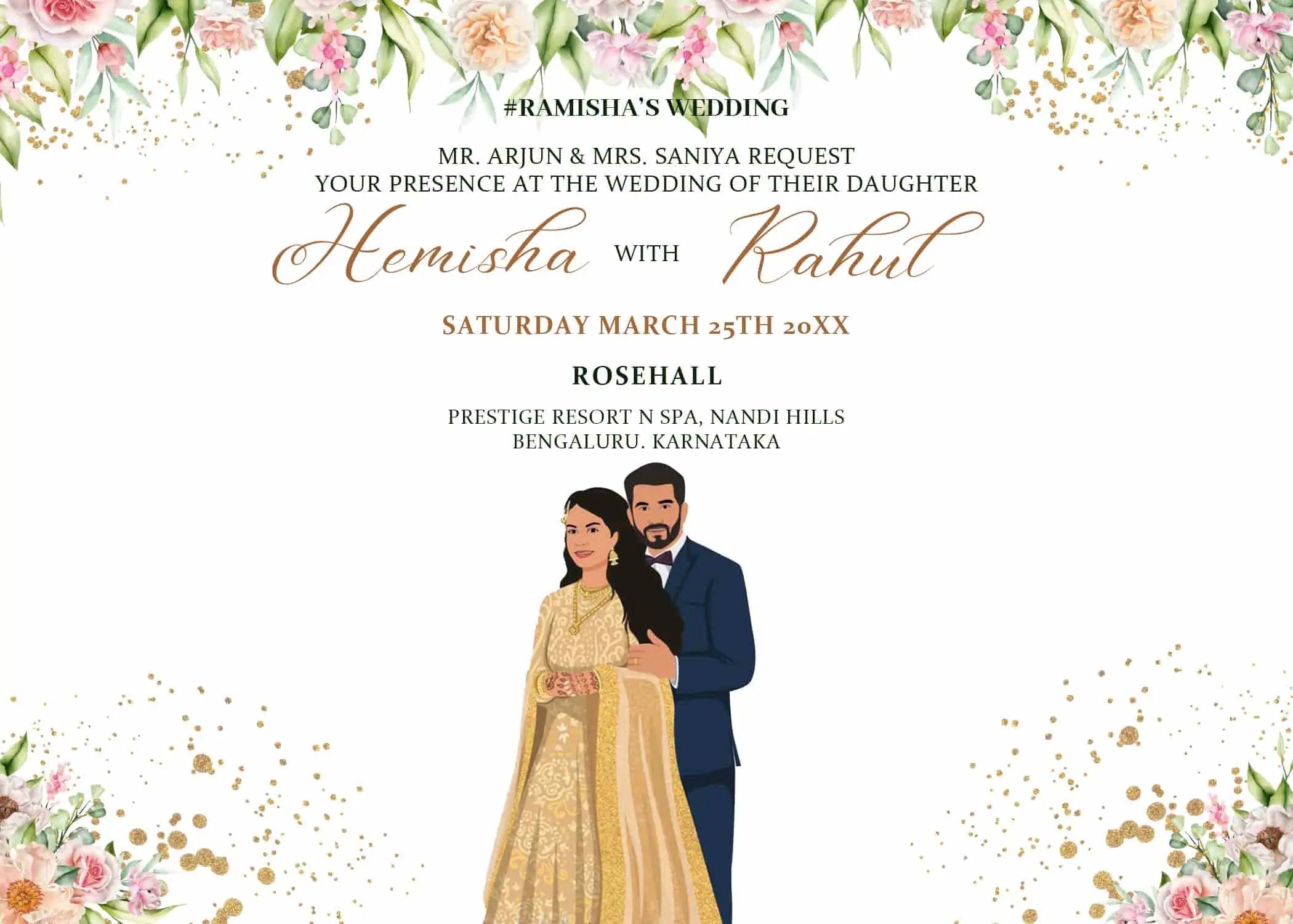 invitation to wedding