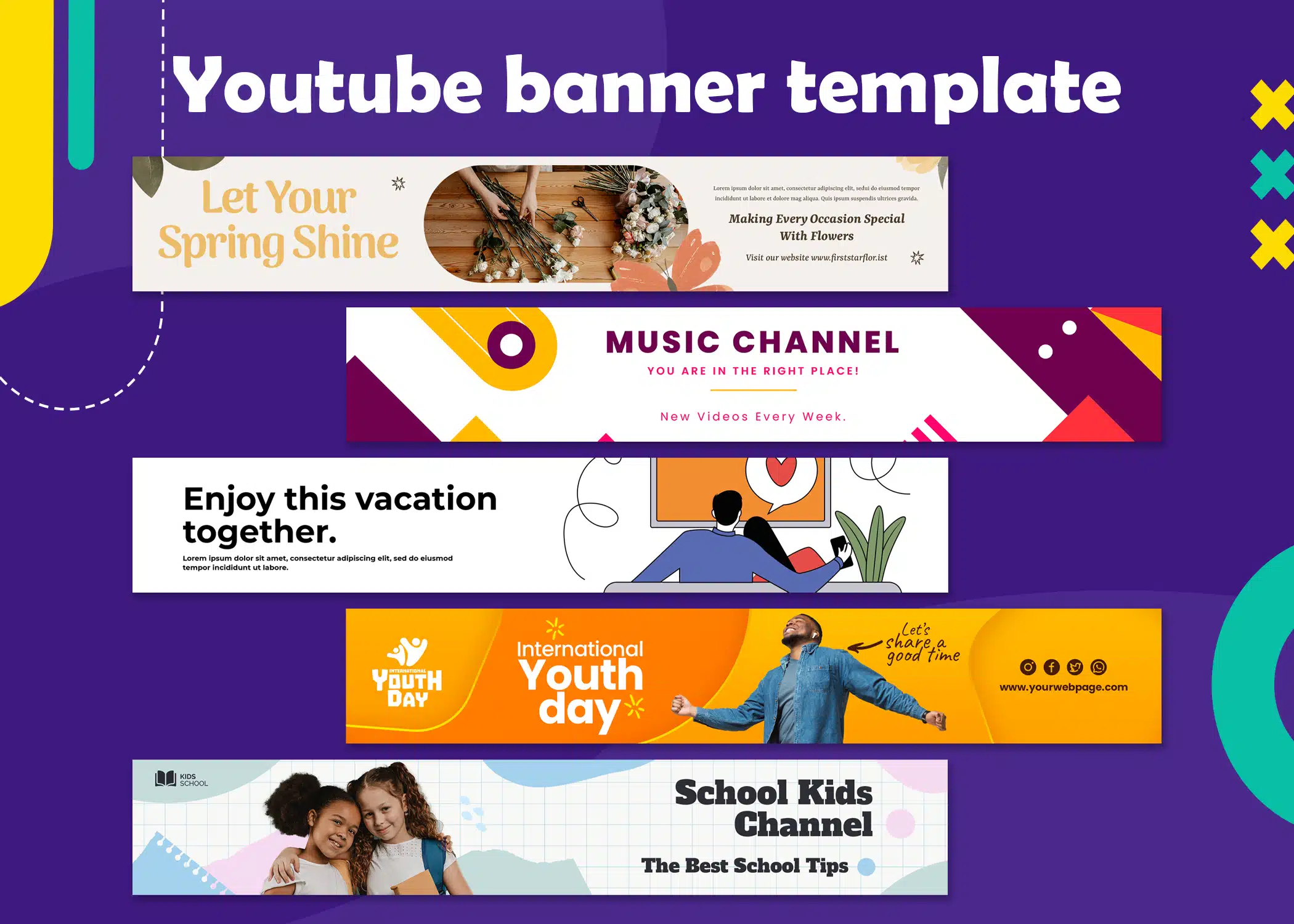 YouTube Banner Template: Enhancing Your Channel’s Visual Appeal