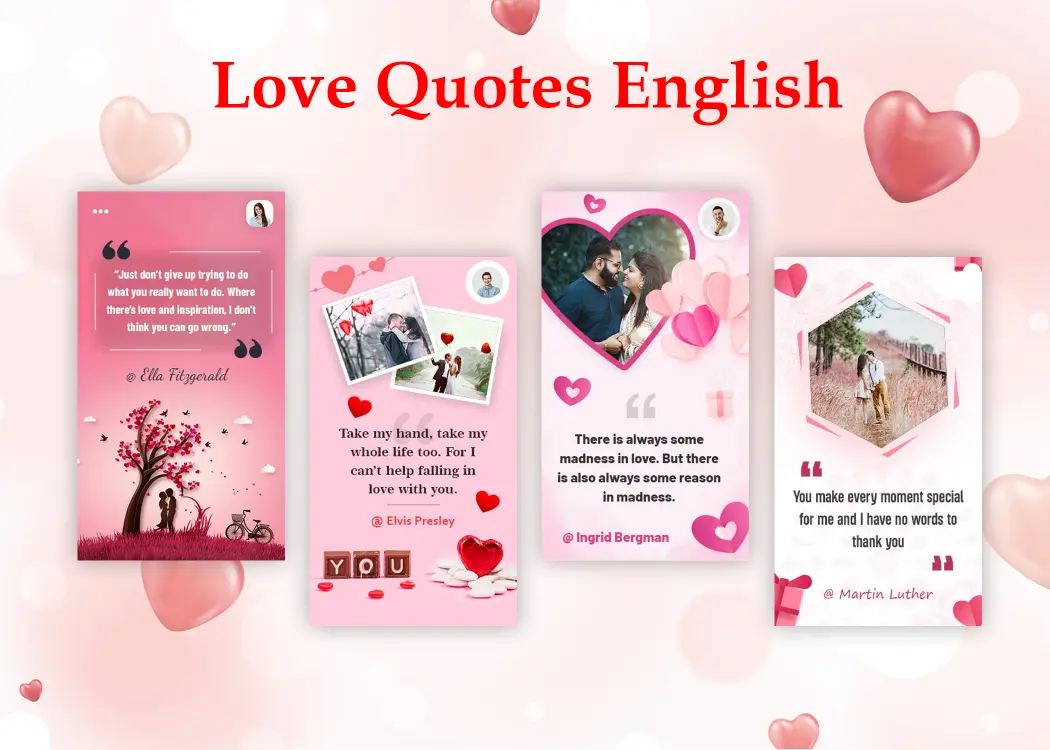 Love Quotes English: Expressing Emotions in a Few Words