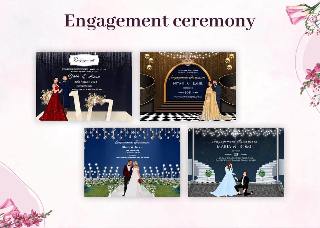 Engagement Ceremony Card