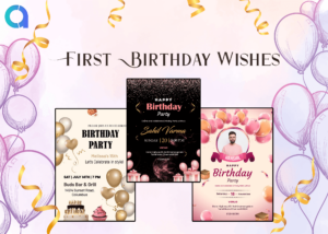 First Birthday Wishes