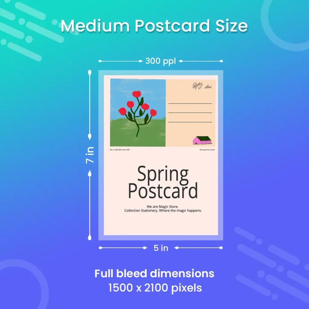 Standard Postcard Size Guide: Dimensions for Different Purpose - Crafty ...