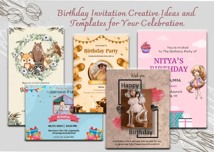 Birthday Invitation Creative Ideas