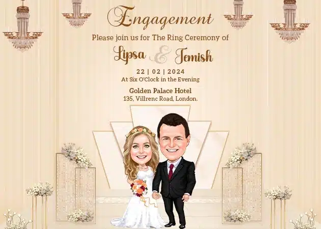 Engagement Invitation Cards