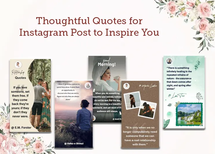 Thoughtful Quotes for Instagram Post to Inspire You