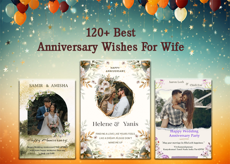 120+ Best Anniversary Wishes For Wife