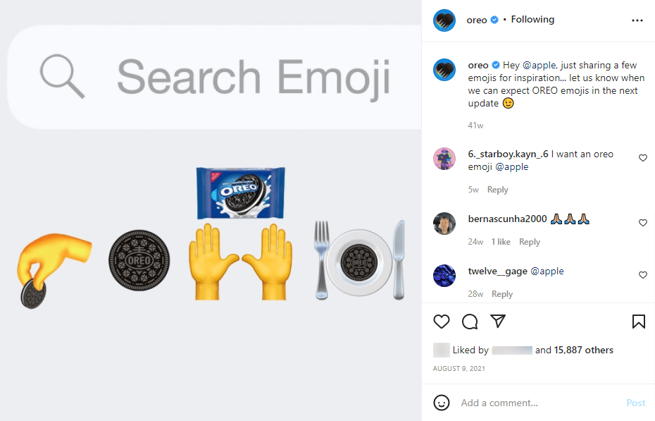 Oreo Branding