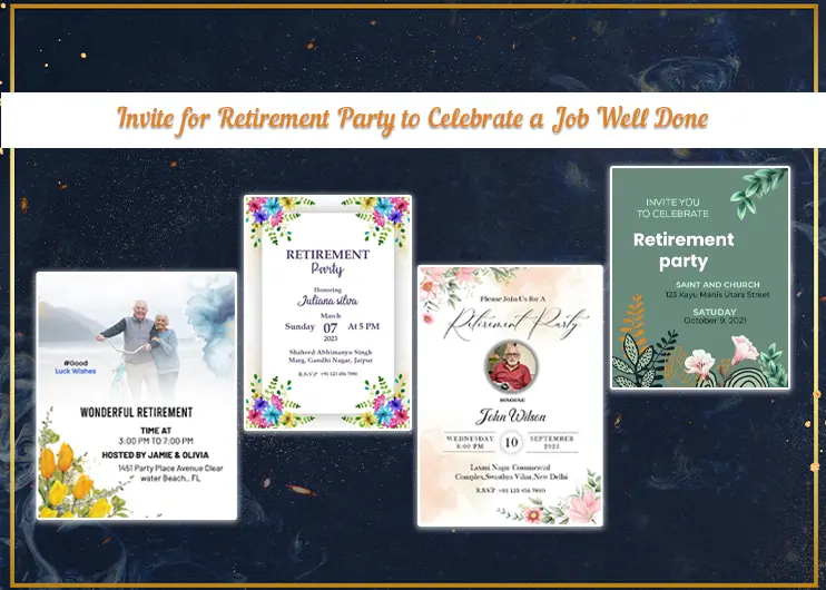 10 Invite for Retirement Party Ideas to Celebrate a Job Well Done