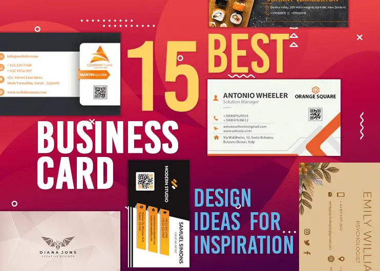 15 Best Business Card Design Ideas For Inspiration