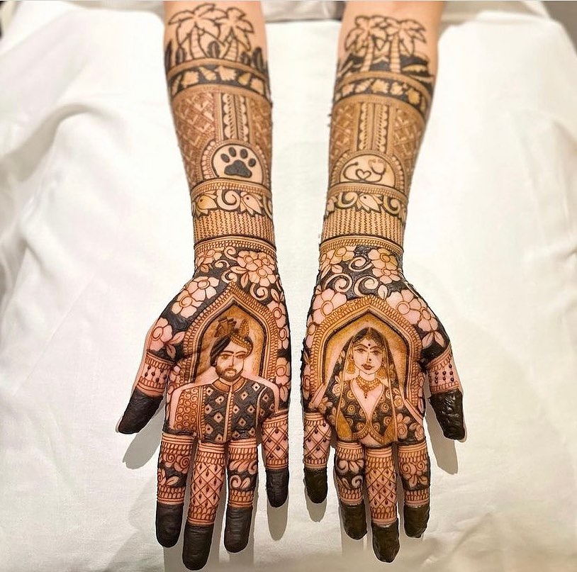 30+ Beautiful Mehndi Wedding Design for Brides and Ladies