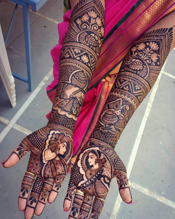 30+ Beautiful Mehndi Wedding Design for Brides and Ladies