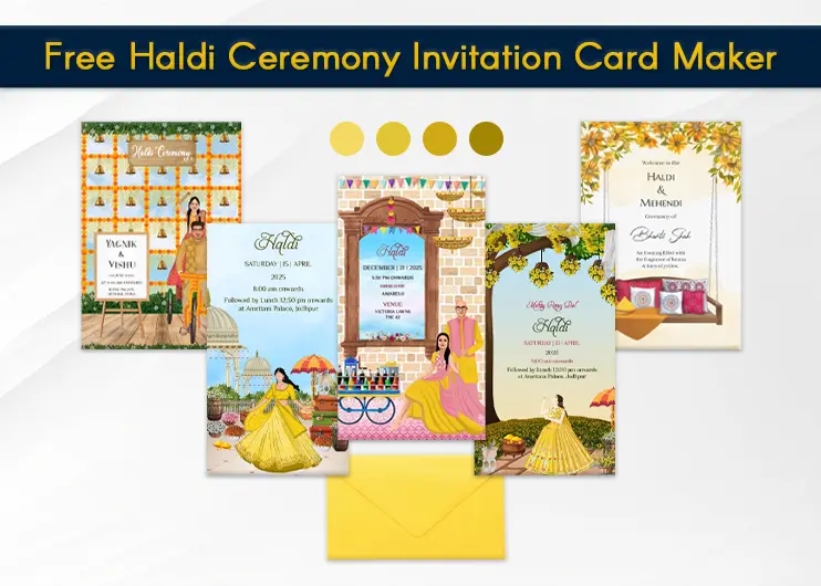 Haldi Ceremony Invitation