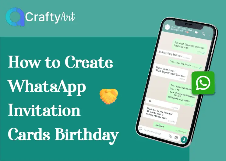 How to Create WhatsApp Invitation Cards Birthday