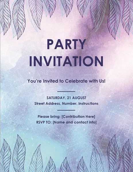 Invitation Cards Birthday 1